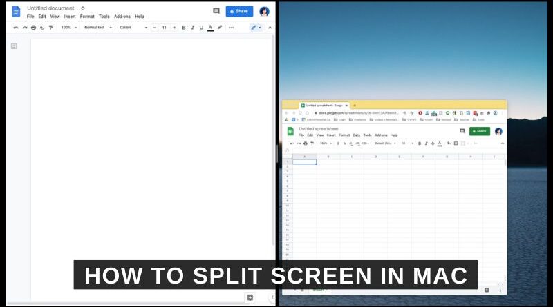 How to Split Screen In Mac